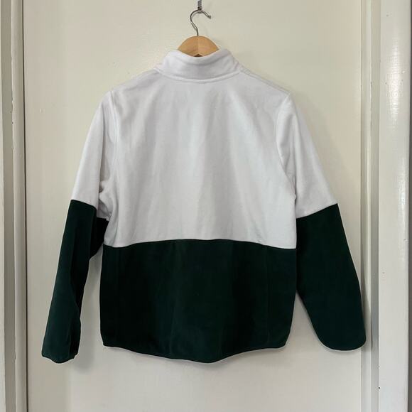 Nike Michigan State MSU Spartans Women's Large Fleece Jacket 1/2 Zip Pullover - Picture 3 of 7